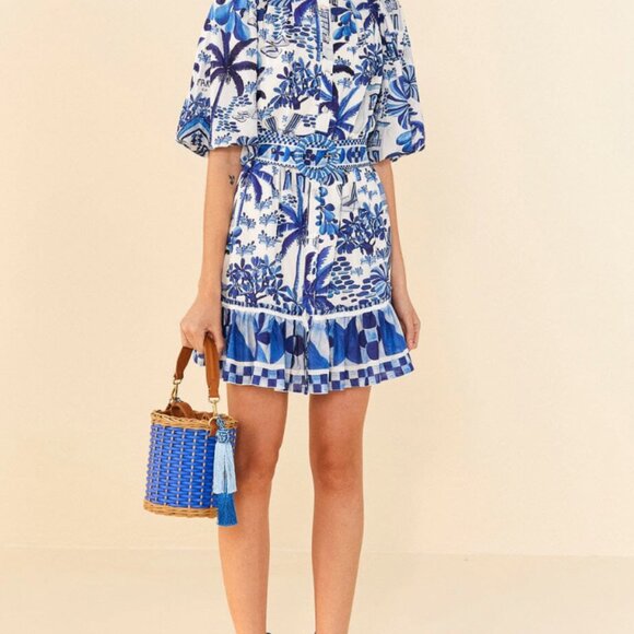 Farm Rio Sweet Rio Mini Dress - Picture 3 of 3